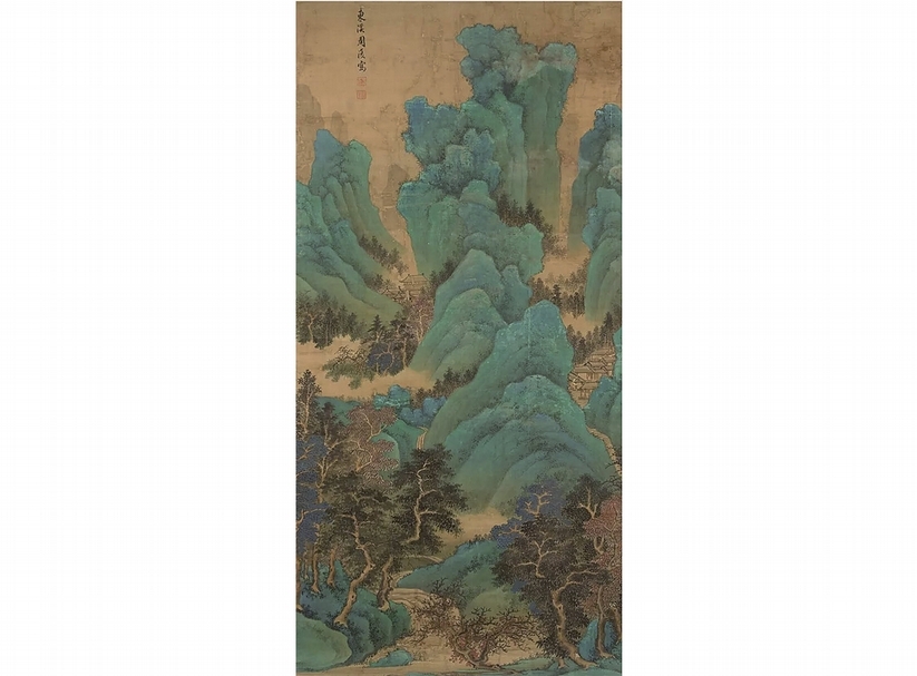 再再販！ 明國時期 色絵閣樓山水風景紋水注 茶壺 極品 色絵磁器 - www