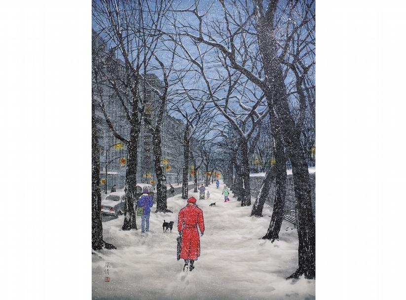 英國巴斯東亞藝術館「沉思：吳嵐倩當代水墨創作」個展