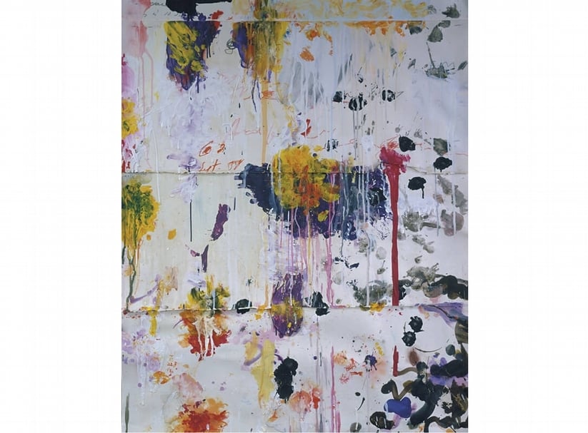 Cy Twombly 五十年紙上作品展