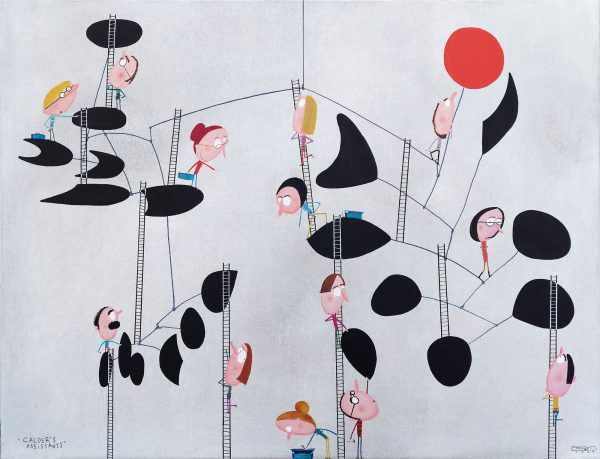 Calder’s assistants