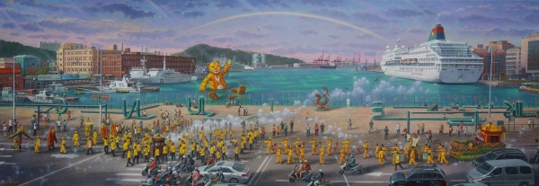 Keelung's Smiling Temple Parade in May