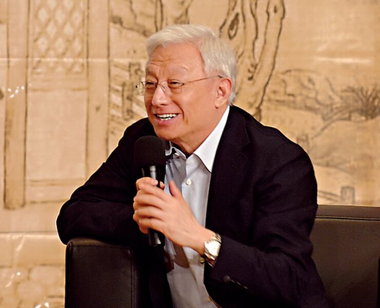 聯電榮譽董事長曹興誠。圖／清華大學提供。