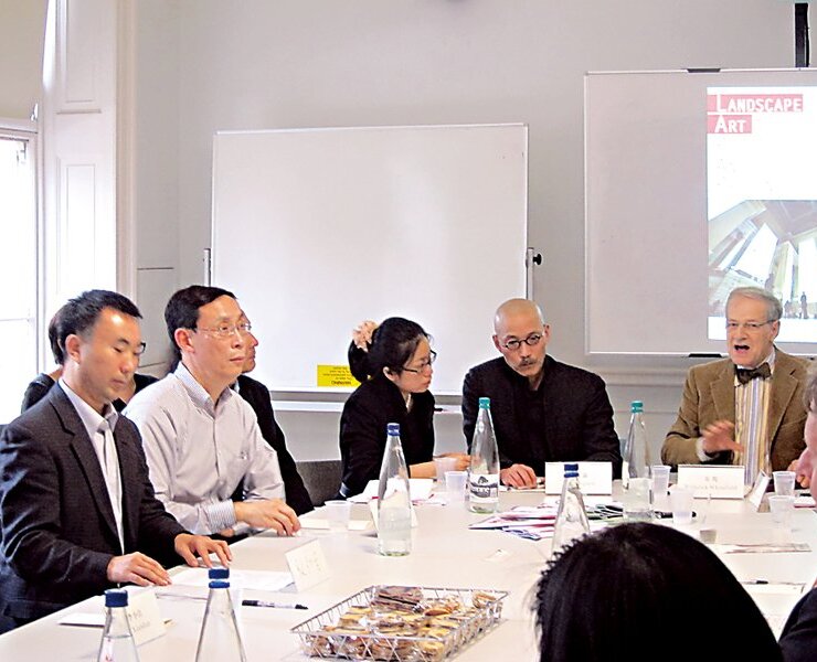 那天，圓桌學士再造山水──英國亞非學院「徐龍森山水藝術展」畫鋒震撼 6