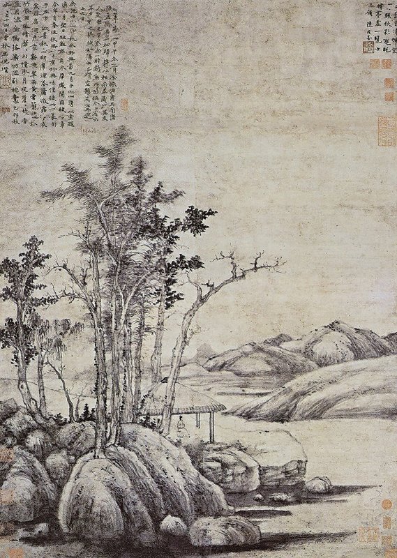 小歸的渴筆，勾出老倪的亭子！──消失的名畫，要怎麼拼湊出它的面貌？ 2