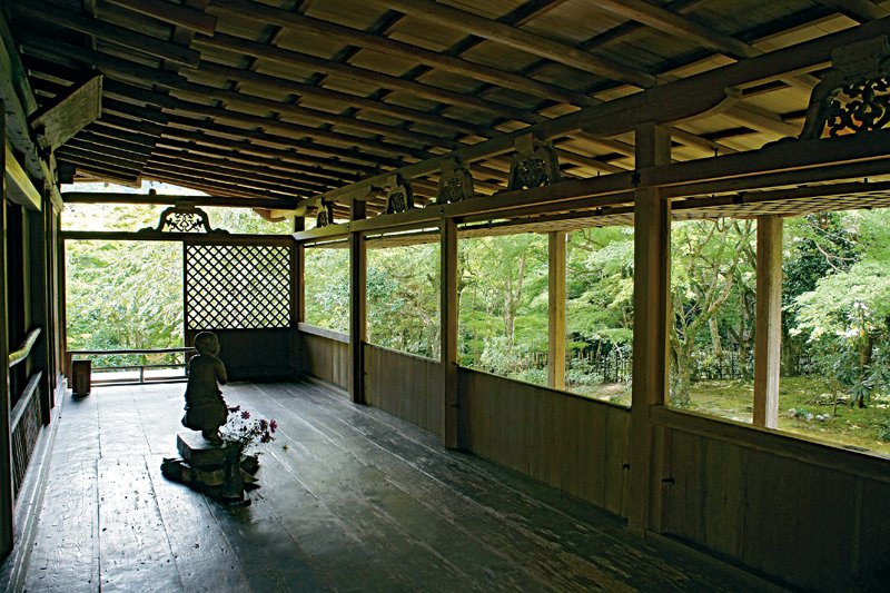 高山寺石水院一角（圖片取自維基百科）。