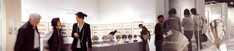 2012香港蘇富比春拍預展現場。