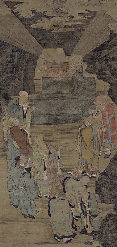 傳周季常〈五百羅漢.經典奇瑞〉。圖/本刊資料室。