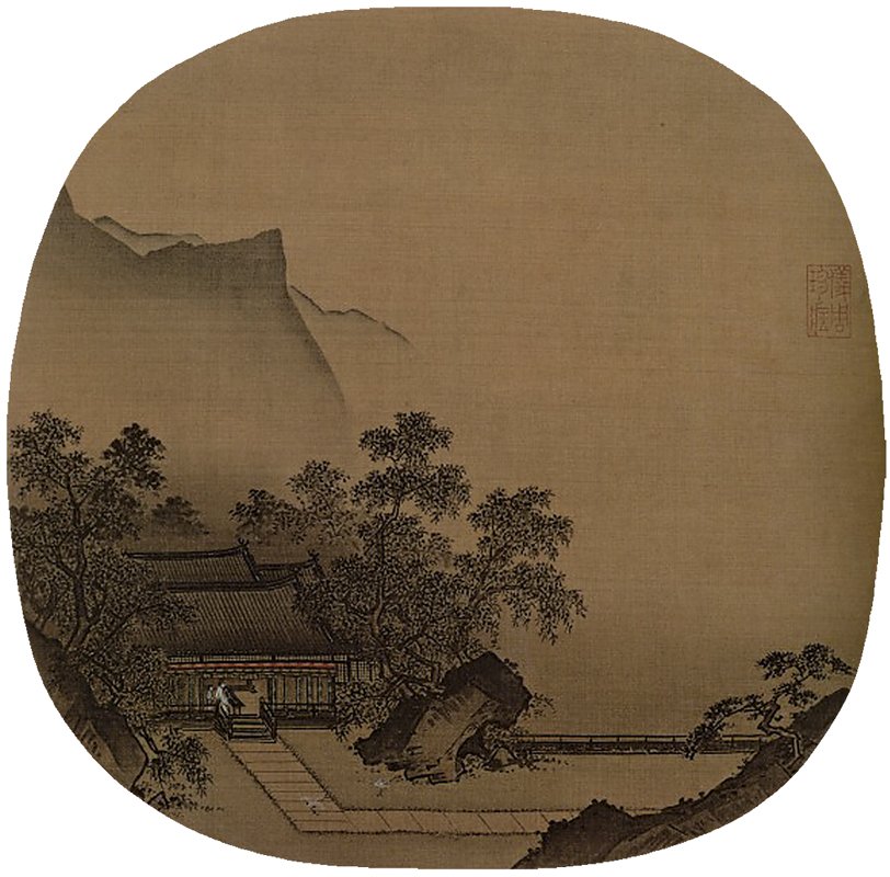 南宋〈深堂琴趣〉，北京故宮藏。