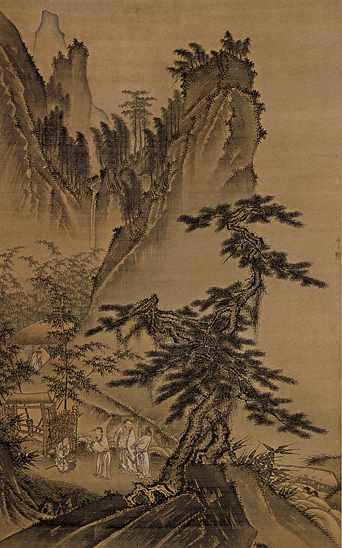 戴進〈三顧茅廬圖〉,北京故宮博物院藏。