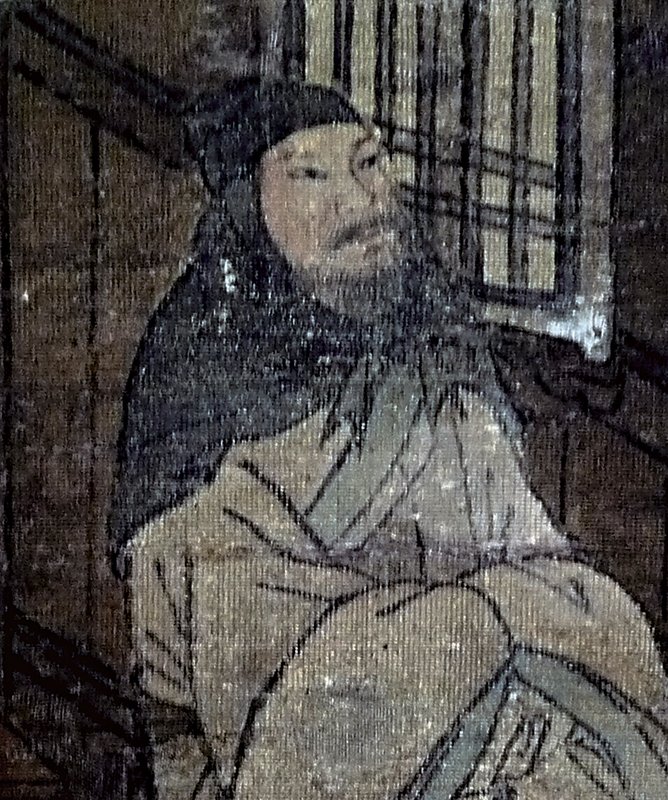〈山齋賞月圖〉的主人。
