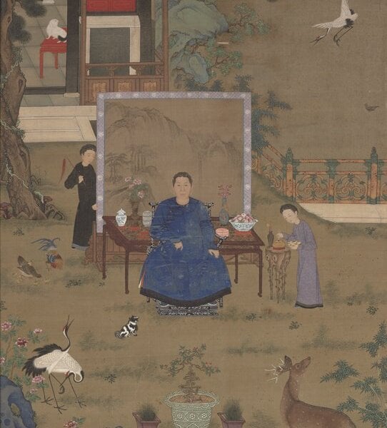 沉默的，高貴熟齡女──貴婦，教母：兩幅無名的女士肖像畫 2