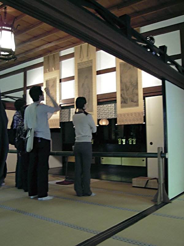 日本大德寺宋元名蹟展示的一景。