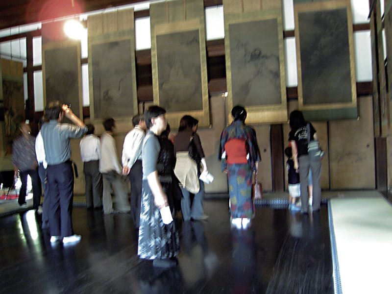 日本大德寺宋元名蹟展示的一景。