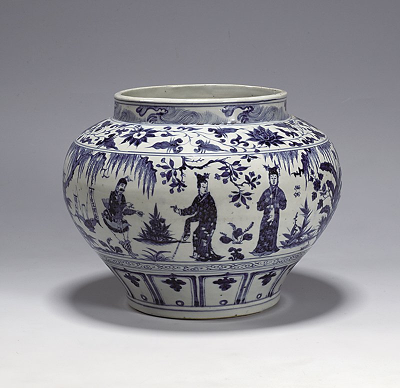 上左 東魏～隋代〈銅鎏金菩薩立像〉，清翫20週年收藏展展品。