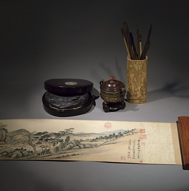 董其昌〈仿黃公望富春大嶺圖〉賞析 4