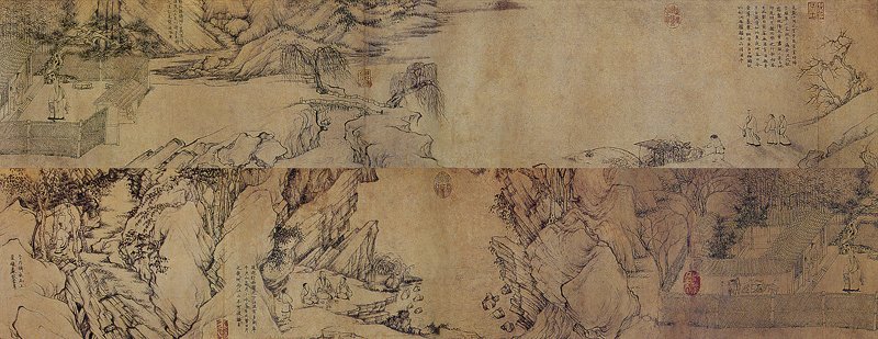北宋喬仲常〈後赤壁賦圖〉，美國納爾遜美術館藏。圖為局部。圖／美國納爾遜美術館。