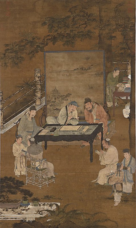 琴棋書畫，文人的生命節奏──台北故宮「文人雅事─明人十八學士圖」特展 6