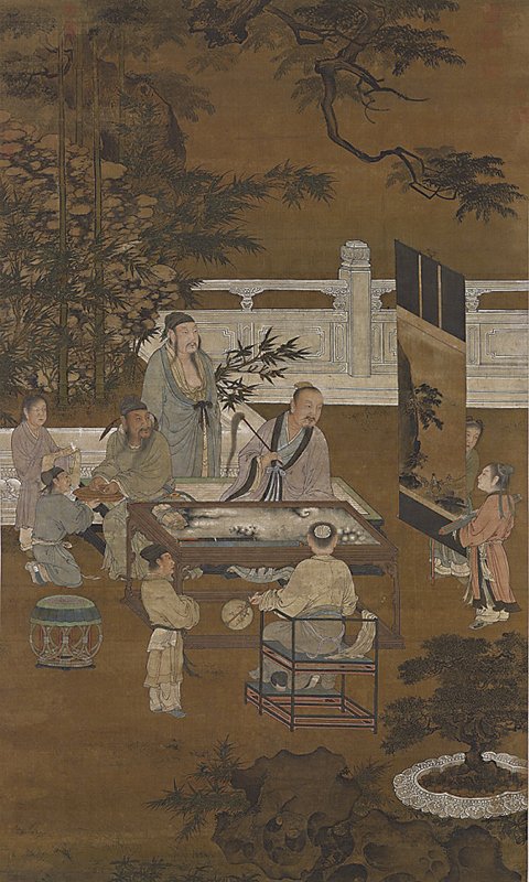 琴棋書畫，文人的生命節奏──台北故宮「文人雅事─明人十八學士圖」特展 7