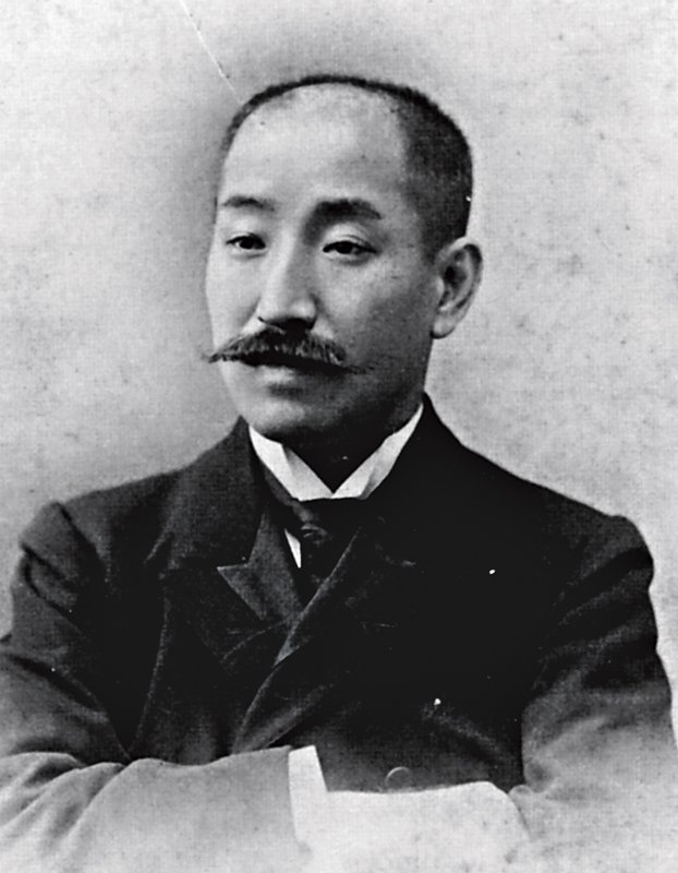 日本古董商人林忠正（1853～1906）。