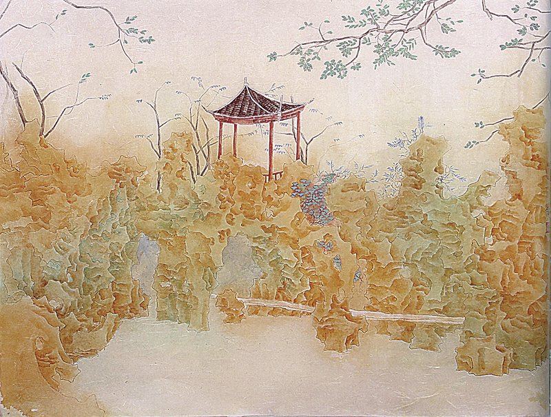 陳嶺〈滿庭芳系列〉之三。