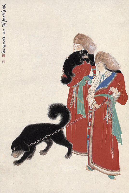 齊白石〈設色山水圖冊〉十開
