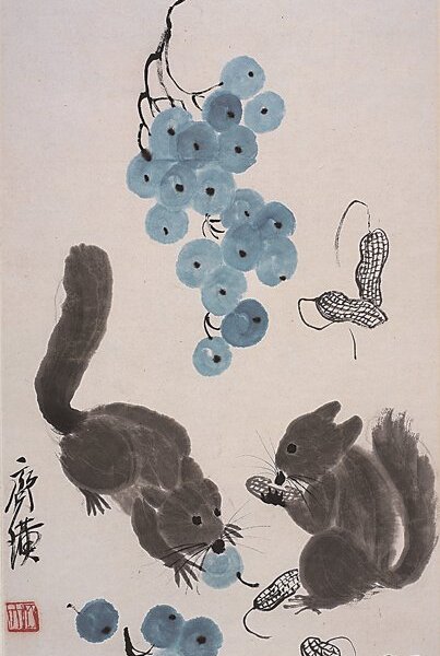 蘇富比清乾隆〈白玉雕獸首銜環菊瓣渣斗（尊）〉，徑14.8公分，預估價35萬～45萬美元。