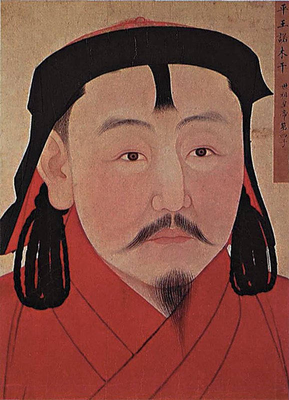 看見世界的統治者成吉思汗──大汗850年，台北故宮特展〈元代帝后像〉 3