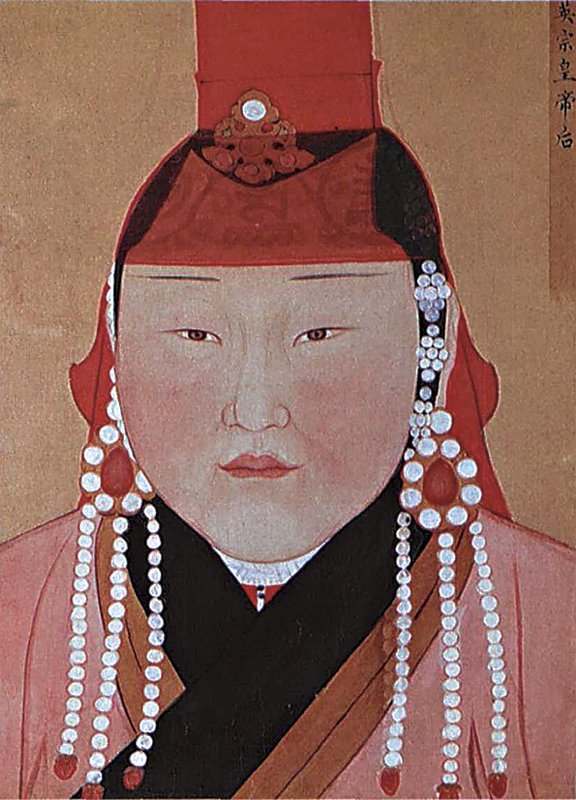 看見世界的統治者成吉思汗──大汗850年，台北故宮特展〈元代帝后像〉 4