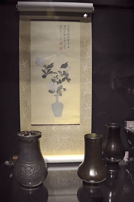 呂佛庭1969年作〈橫貫公路〉，60×3,334公分。圖為局部。