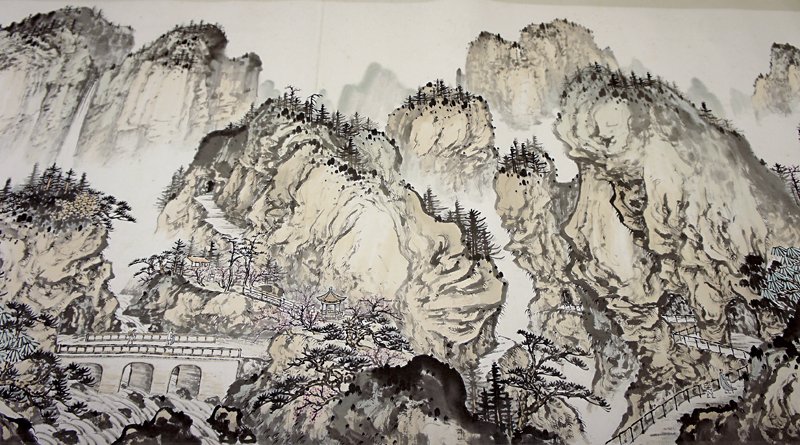 文人四事「插花、品香、點茶、掛畫」非常優雅。