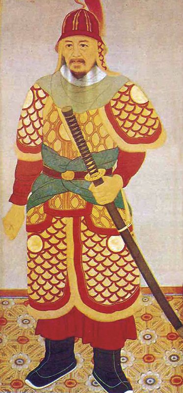 明代徐渭〈與某人書〉，何創時書法藝術基金會藏。
