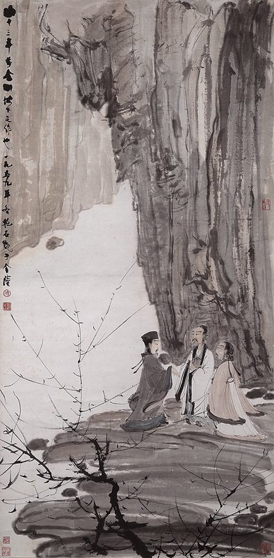 傅抱石1946年作〈後赤壁圖〉，成交價人民幣3,795萬元。