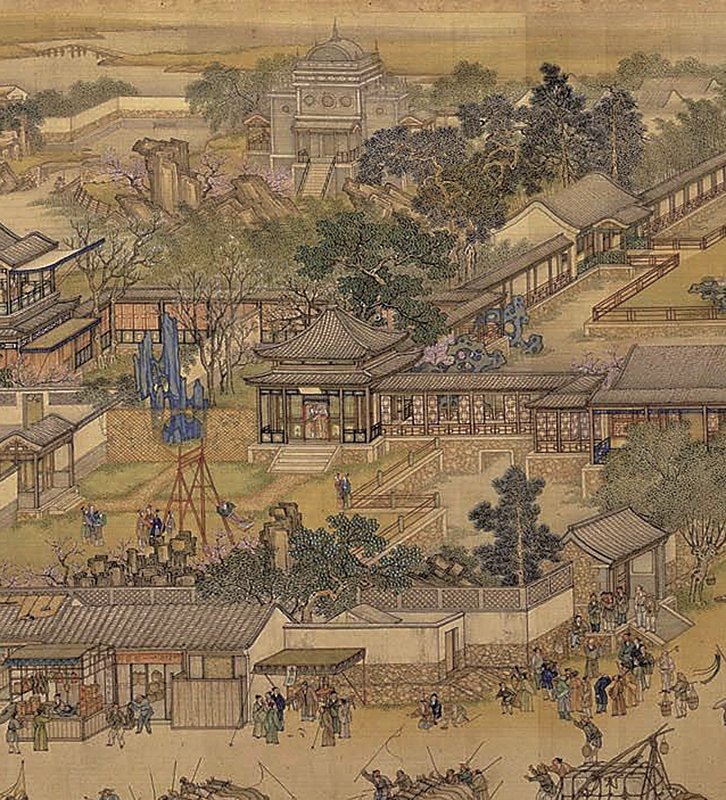 張擇端以後──仇英本&清院本──清明上河圖城市漫遊 14