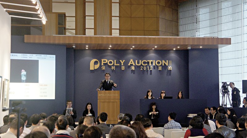 2012秋保利香港首拍現場。攝影／藍玉琦。