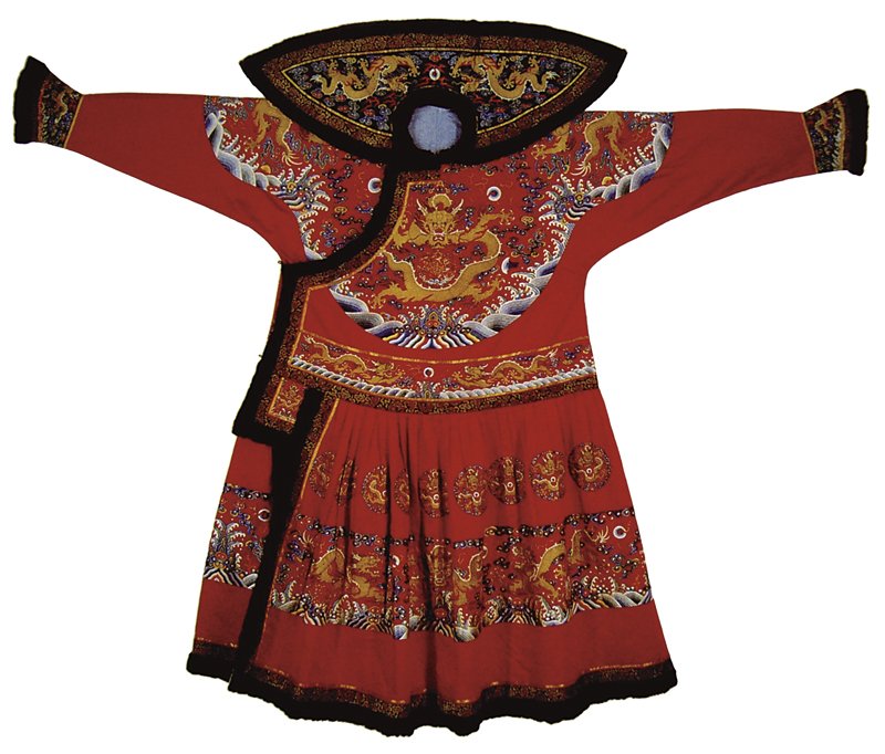 清帝祭日朝服，用於皇帝祭祀日壇。