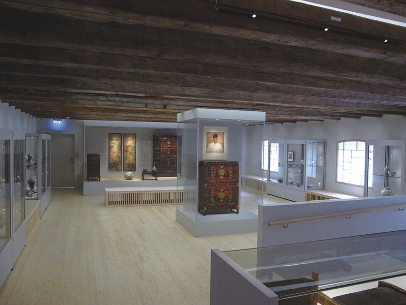 韓國展廳。