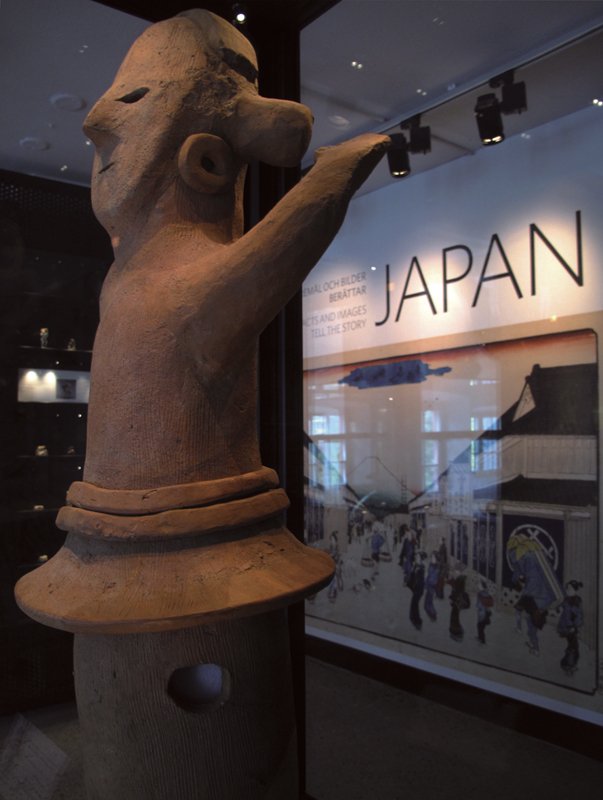 日本展廳入口部分。