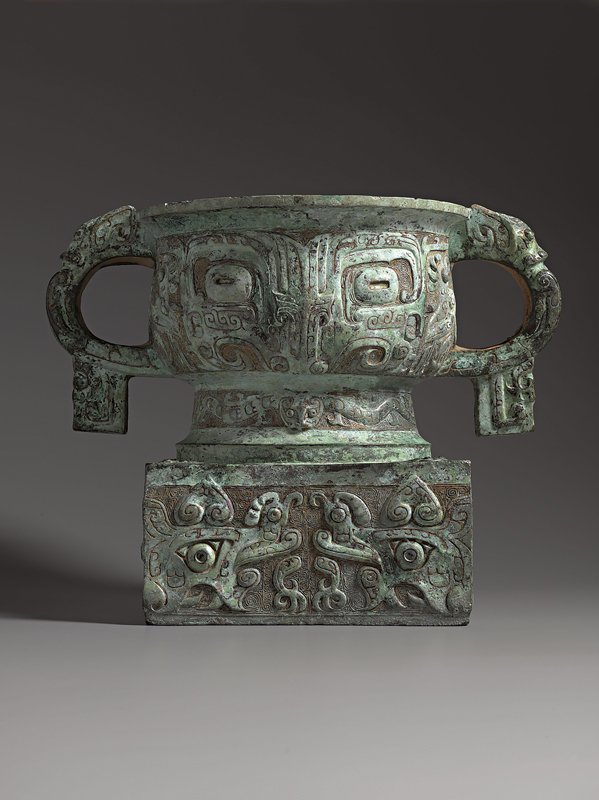 Kaikodo：清代文鼎（1766～1852）〈玉山峰寒圖〉。