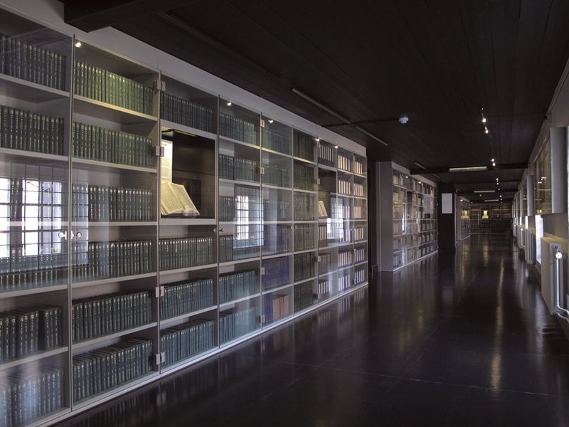 「中國圖書史」展場。