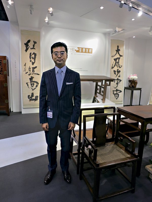 「典亞藝博」創辦人暨總監黑國強。