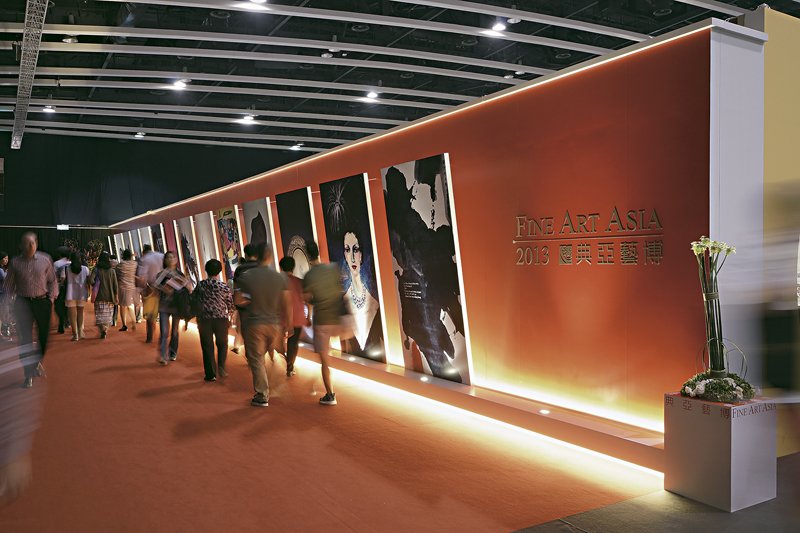 2013年第九屆典亞藝博於香港舉辦。圖／典亞藝博提供。