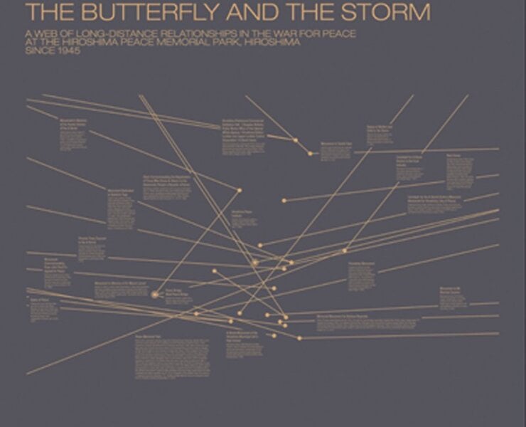 Michael Lee〈Butterfly and the Storm〉，數位輸出，聚氯乙烯。