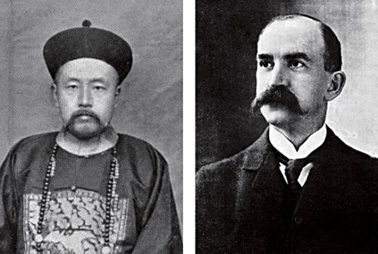 端方與福開森。