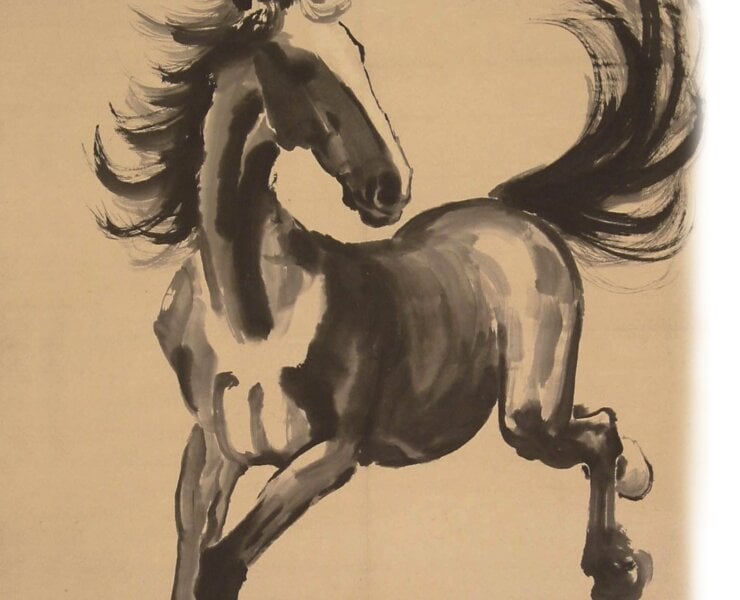 躍馬新歲，一卷丹青奔騏驥──瀋陽故宮院藏鞍馬畫擷英 12