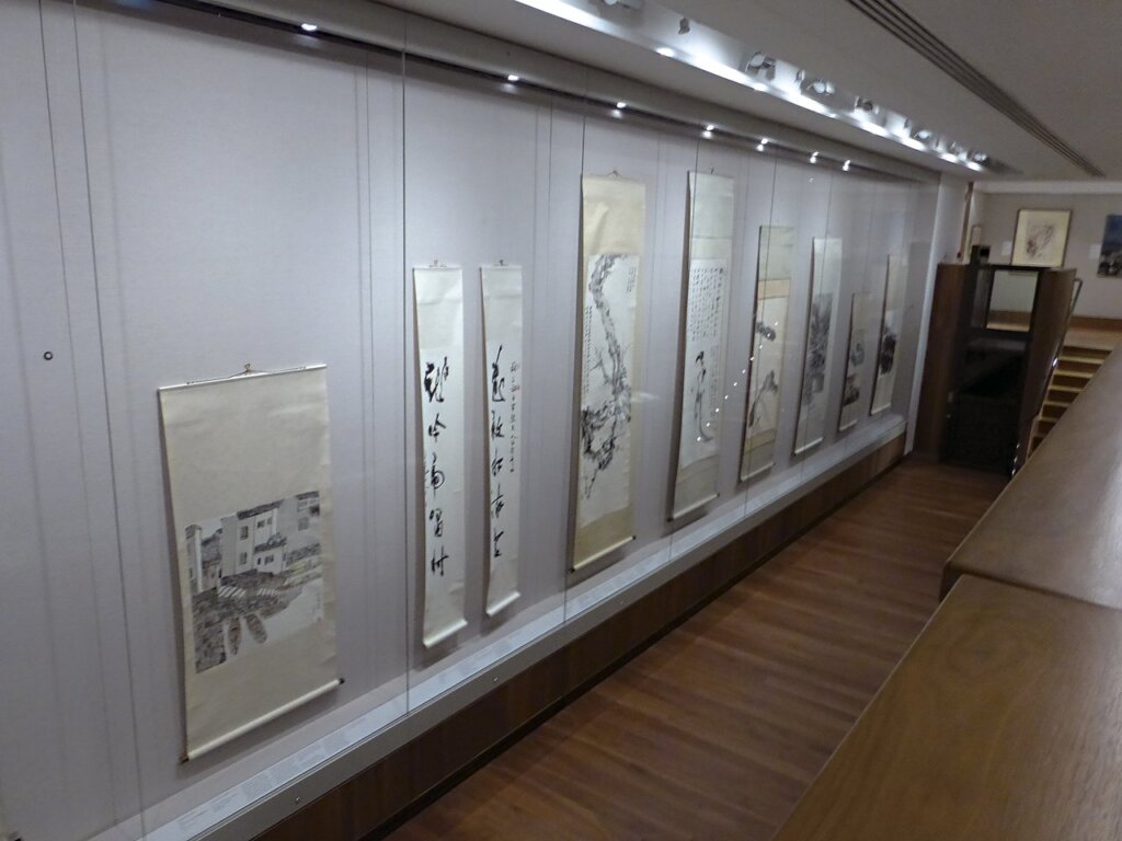 展場內部。