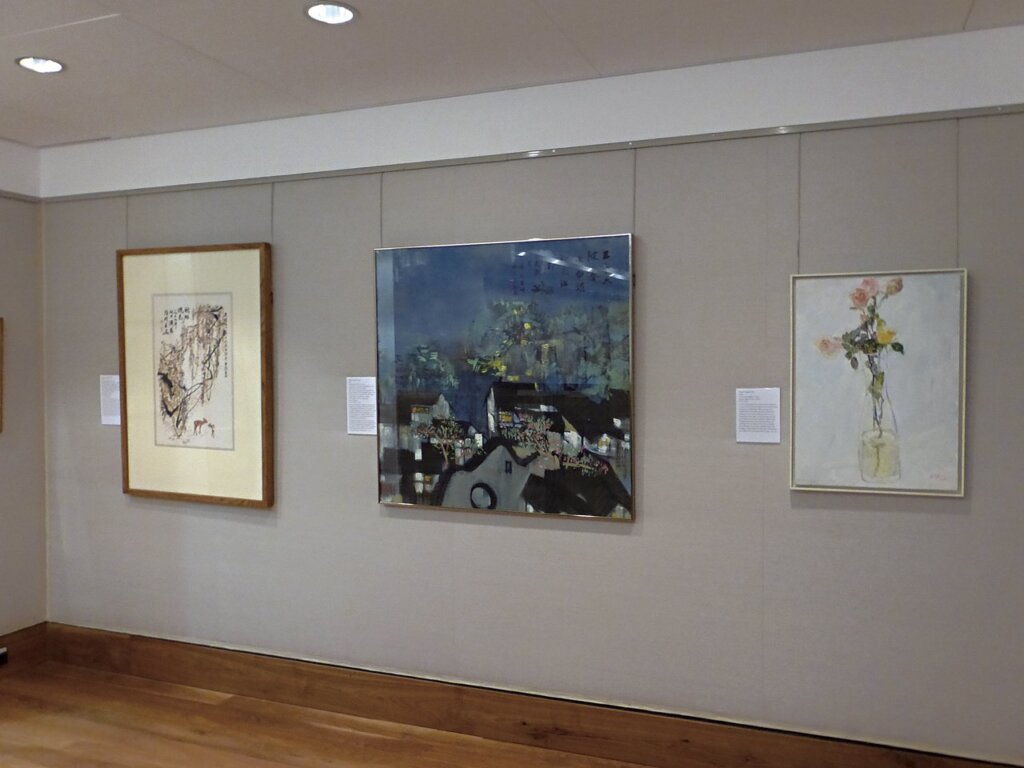 展場內部。