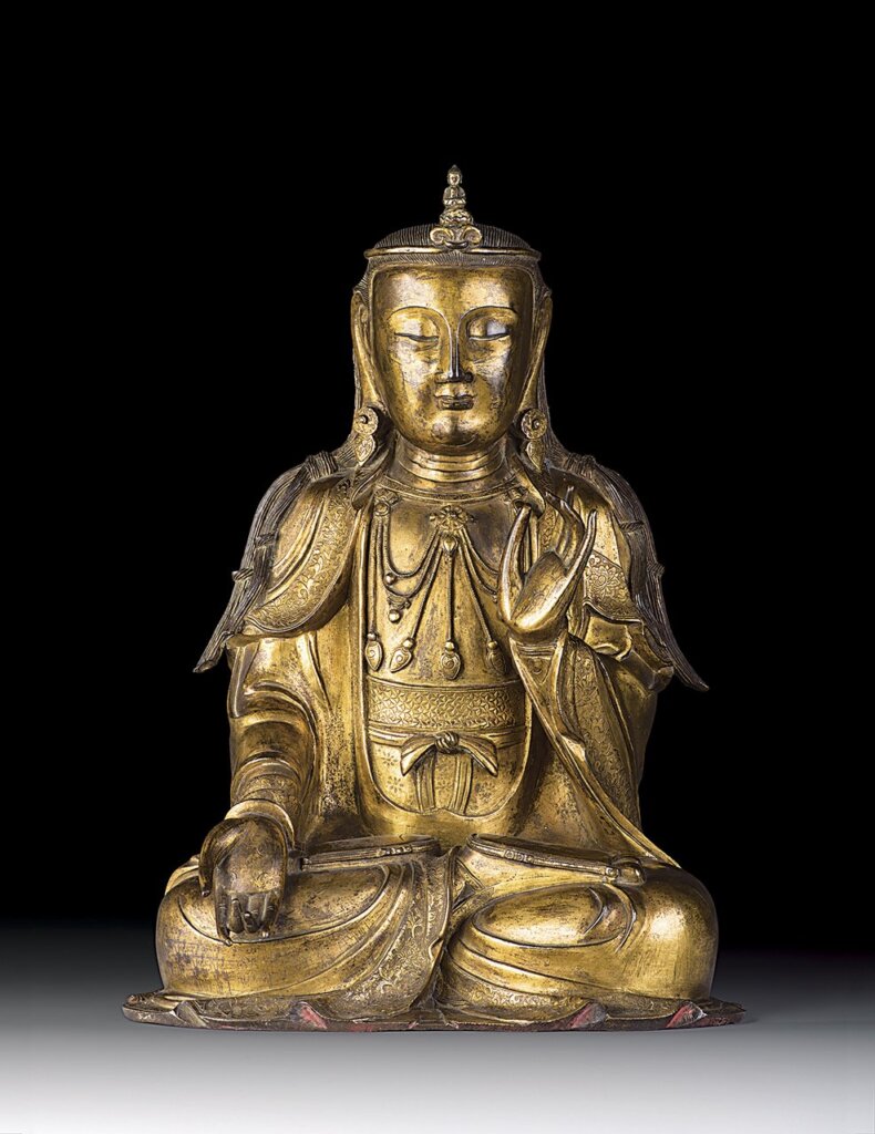 漢代〈青銅馬〉，高130公分。