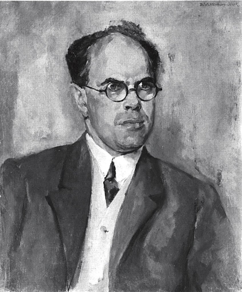 Betsy Westendorp-Osieck〈H. F. E. Visser肖像〉,約1930年。
