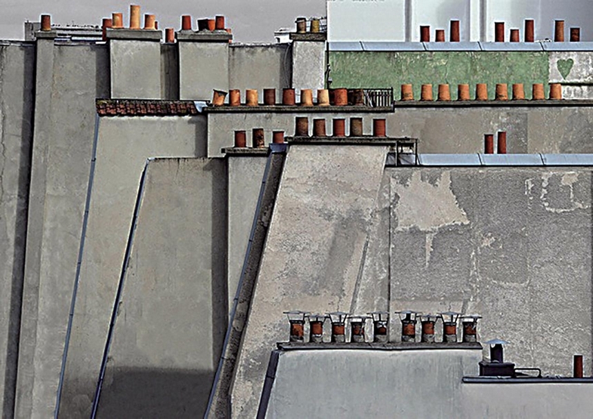 沃爾夫《Paris Roof Top#4》， 2014。（M97畫廊提供）