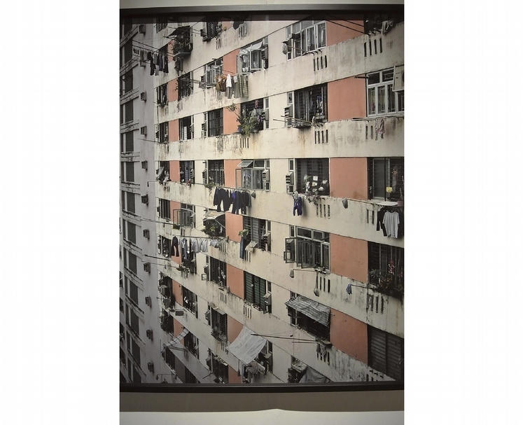 沃爾夫《建築密度#22》，2003 。 （攝影／張亞慶）
